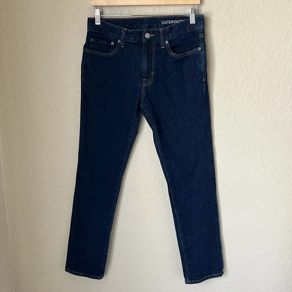 Outerknown ambassador slim dark wash jeans